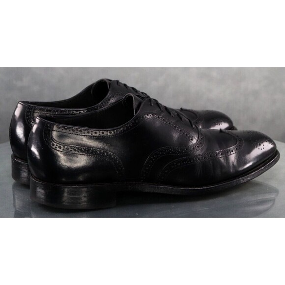 Bostonian Footsaver Men\'s Wingtip Dress Shoes Size 10.5 D Black Made in USA main image 11